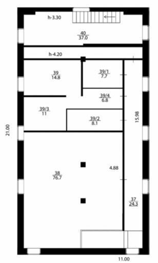 Продам гостиничную недвижимость 951 м.кв.