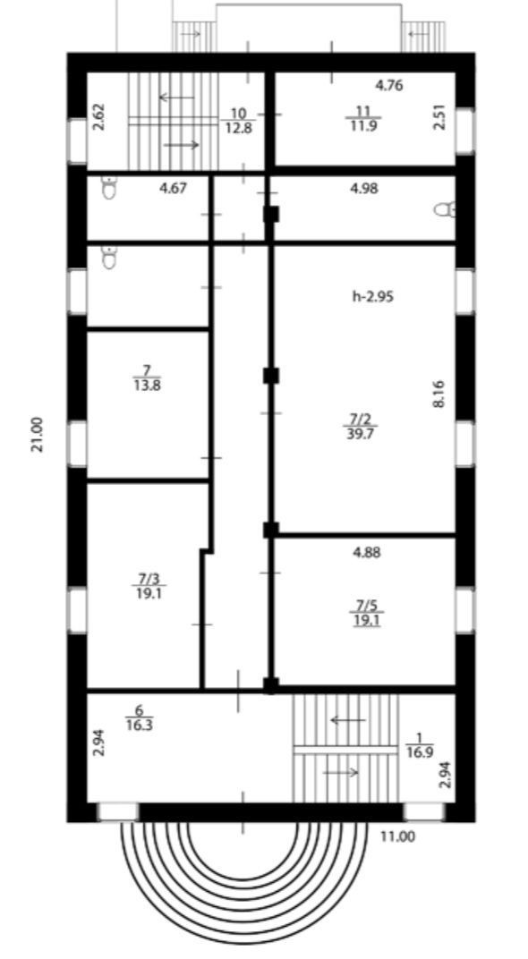 Продам гостиничную недвижимость 951 м.кв.