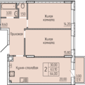 Квартира на продажу в Батайске, Леонова ул, 12 к2 фото №0