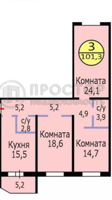 Продам квартиру в Голубое по адресу Тверецкий проезд, 19, площадь 1013 квм Недвижимость Московская  область (Россия) , с панорамным остеклением