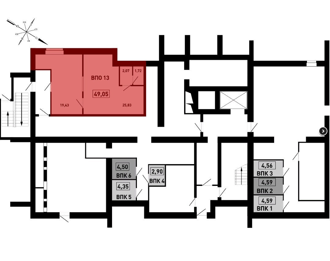Продам помещение свободного назначения 49.1 м.кв.
