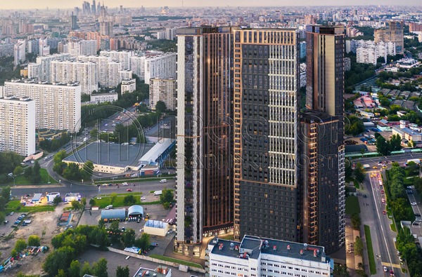 Продам квартиру в Москве по адресу Академика Волгина ул, 2с1, площадь 40 квм Недвижимость Москва (Россия) Проект Архитектор включает в себя 3 жилых корпуса с переменной этажностью от 28 до 47 этажей