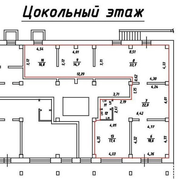 Сдам в аренду помещение свободного назначения 126 м.кв.