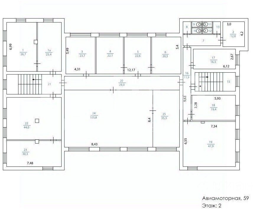 Продам помещение свободного назначения 1215 м.кв.