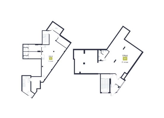 Фото: Двухуровневое помещение в центре. test