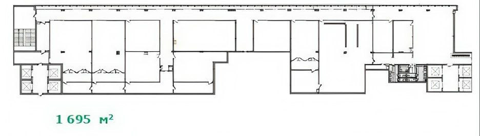 Сдам в аренду офис 1695 м.кв.