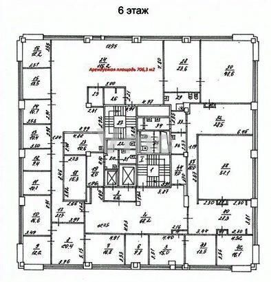 Сдам в аренду офис 706.3 м.кв.