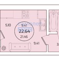 Квартира на продажу в Новой Адыгее, Бжегокайская ул, 25/1к2 фото №5