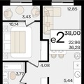 Квартира на продажу в Краснодаре, Старокубанская ул, 122 фото №21