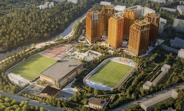 Фото: Офис в окружении живописного сада test