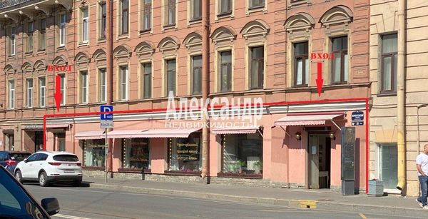 Фото: Помещение с красивыми витринами на первой линии Лермонтовского проспекта test