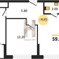 Квартира на продажу в Екатеринбурге, Краснолесья ул, 10к6 фото №4