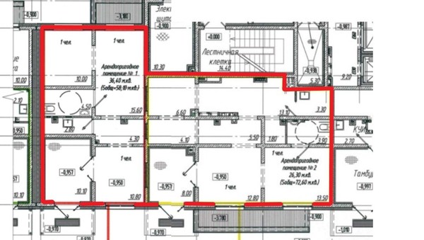 Фото: Сдам в аренду коммерческое помещение в ЖК Цветной город test