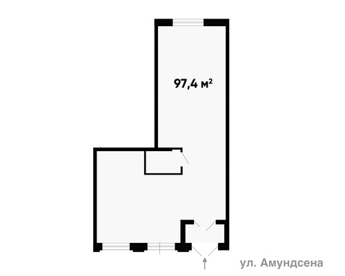 Фото: Продам коммерческое помещение 97.4 м2, Академика Ландау ул, 3, Екатеринбург г test