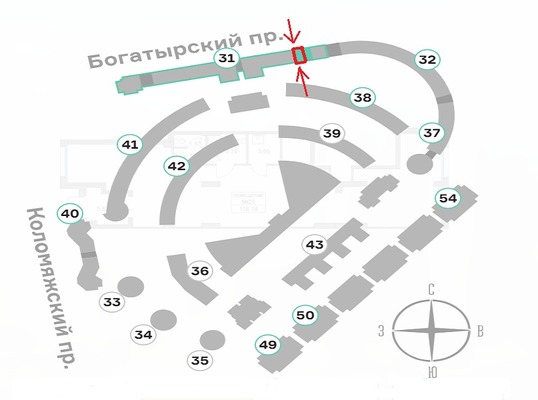Фото: Густонаселеный квартал, два входа test