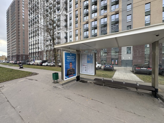 Фото: Первая линия у остановки test