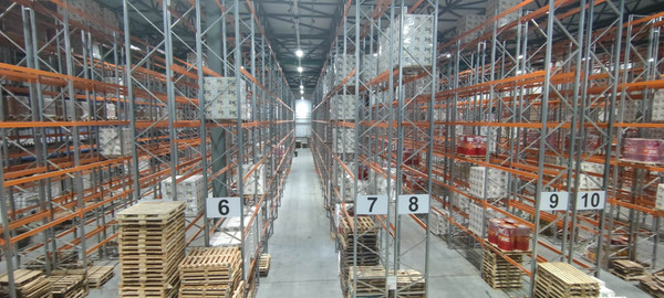 Фото: Склад класс А 10 000 стеллажи test