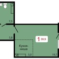 Квартира на продажу в Красноярске, Судостроительная ул, 31К