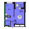 Квартира на продажу в Красноярске, Лесников ул, 59
