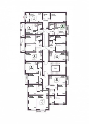 Продам однокомнатную (1-комн.) квартиру, 6А, Новый Кременкуль п
