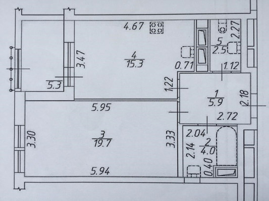 Продам однокомнатную (1-комн.) квартиру, Малая Зеленина ул, 1/22, Санкт-Петербург г