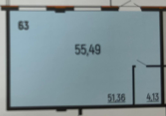 Продам коммерческое помещение 60 м2, им. краеведа Соловьёва В.А. ул, 6к2, Краснодар г