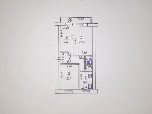 Продам трехкомнатную (3-комн.) квартиру, Ленина ул, 6, Перово с