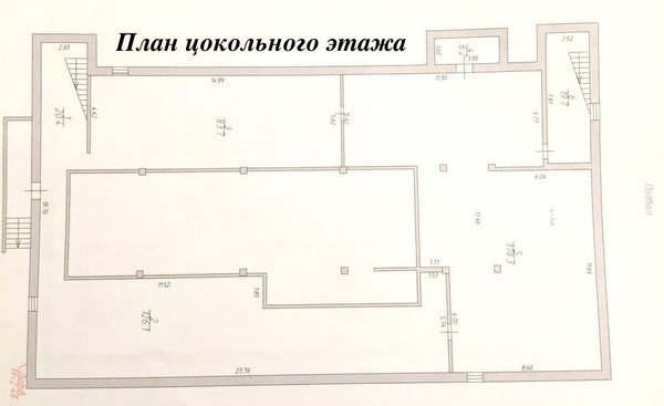 Продам коммерческое помещение 1 660 м2, 41, Спартак п