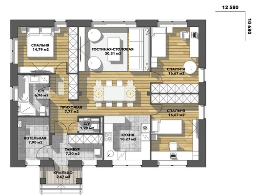 Продам дом, Любимая ул, Цибино д, 0 км от города