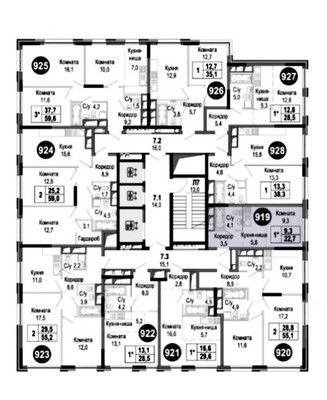 Продам однокомнатную (1-комн.) квартиру (долевое), Тагильская ул, 4к2, Москва г