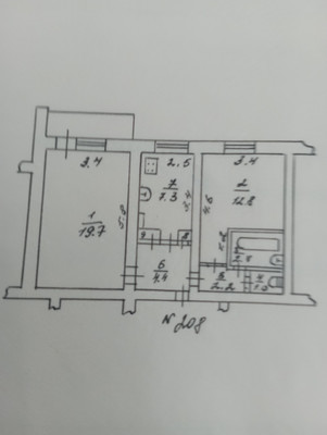 Продам двухкомнатную (2-комн.) квартиру, Таманской Армии ул, 114, Белореченск г