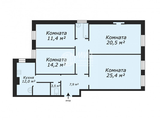 Продам многокомнатную квартиру, Маросейка ул, 13к3, Москва г