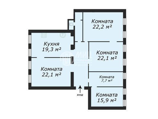 Продам многокомнатную квартиру, Козихинский Б. пер, 21с6, Москва г
