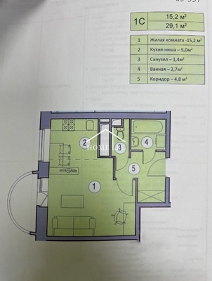 Продам однокомнатную (1-комн.) квартиру, Германа Титова ул, 8, Химки г