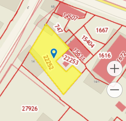 Продам землю для коммерческого использования 6,7 соток, ИЖС, Халтурина ул, 14, Иркутск г