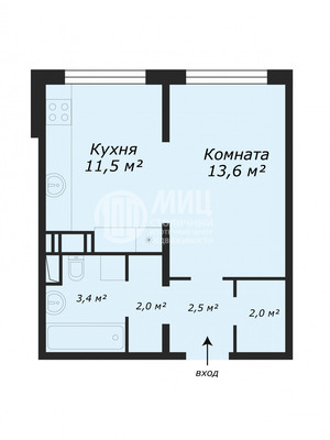 Продам однокомнатную (1-комн.) квартиру, Варшавское ш, 170Ек3, Москва г