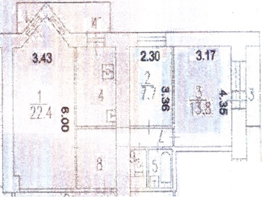 Продам трехкомнатную (3-комн.) квартиру, Первомайская ул, 56, Москва г