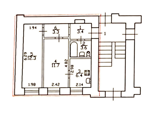 Продам двухкомнатную (2-комн.) квартиру, Беринга ул, 3, Санкт-Петербург г