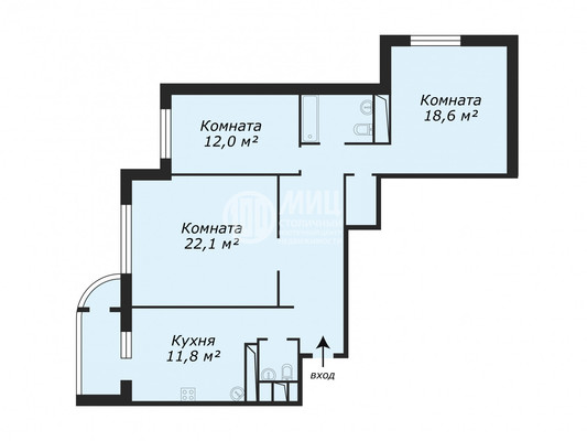 Продам трехкомнатную (3-комн.) квартиру, Совхозная (Левобережный мкр.) ул, 29, Химки г