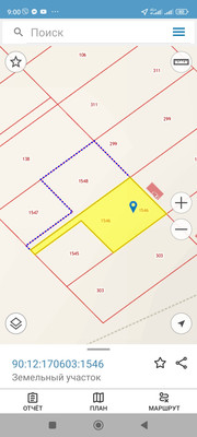 Продам участок 6 соток, ИЖС, Вишневая ул, Строгоновка с, 0 км от города