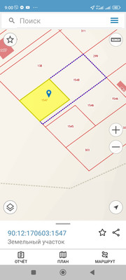 Продам участок 6 соток, ИЖС, Вишневая ул, Строгоновка с, 0 км от города