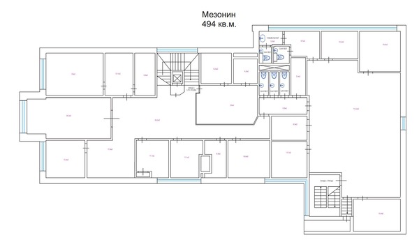 Сдам офисное помещение 500 м2, Рождественский б-р, 21, Москва г