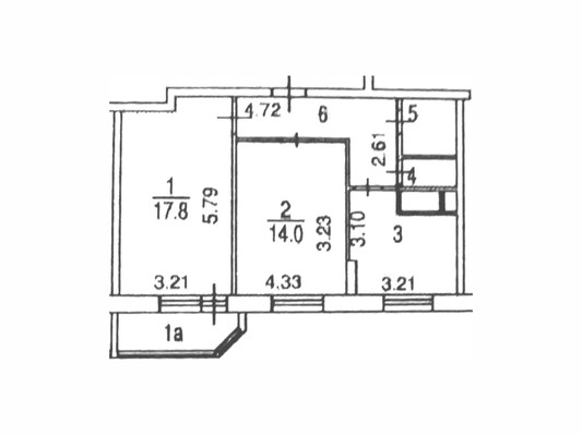 Сдам двухкомнатную (2-комн.) квартиру, Огородный проезд, 19к2, Москва г