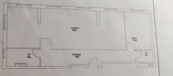 Продам трехкомнатную (3-комн.) квартиру, Крузенштерна ул, 12к1, Москва г