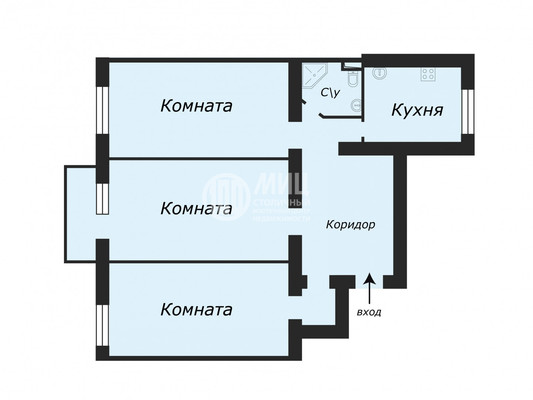 Продам трехкомнатную (3-комн.) квартиру, Сущёвский Вал ул, 13/1, Москва г