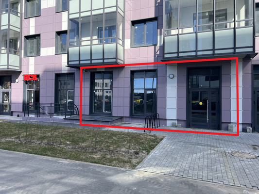 Сдам торговое помещение 89,92 м2, Реки Каменки наб, , 15к1с1, Санкт-Петербург г