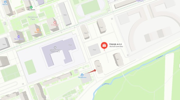 Сдам торговое помещение 89,92 м2, Реки Каменки наб, , 15к1с1, Санкт-Петербург г