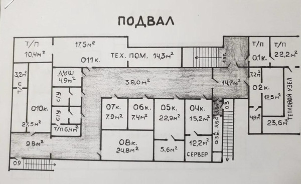 Сдам коммерческое помещение 1 400 м2, Малый Златоустинский пер, 3, Москва г