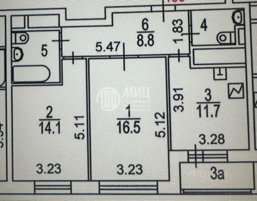 Продам двухкомнатную (2-комн.) квартиру, Базовская ул, 15к15, Москва г