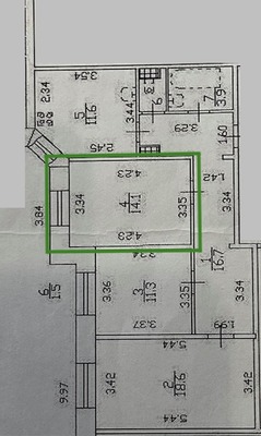 Продам комнату в 3-комн. квартире, Оптиков ул, 52к2, Санкт-Петербург г